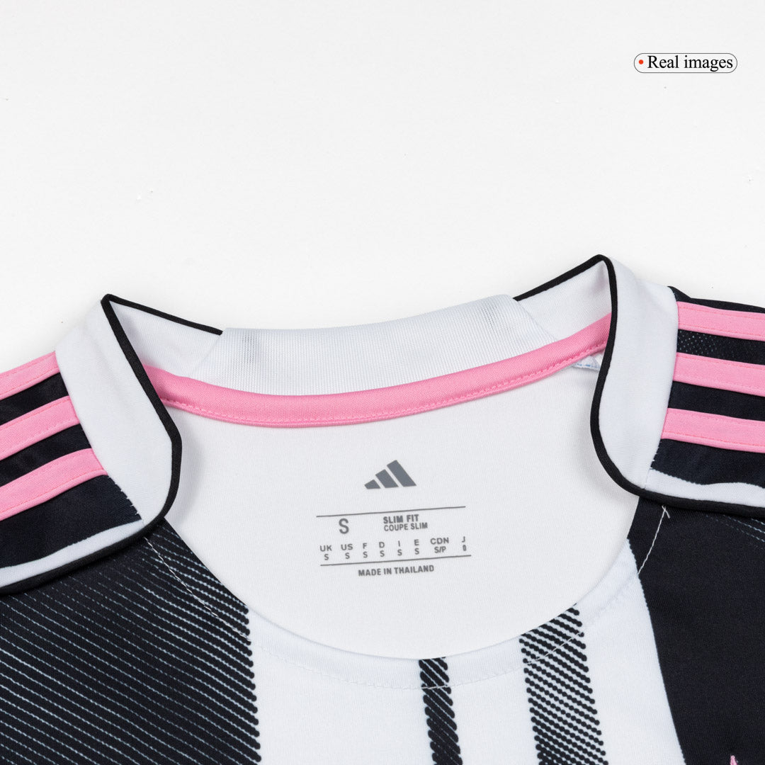 Juventus Womens Home Soccer Jersey 2025/26 Black&White