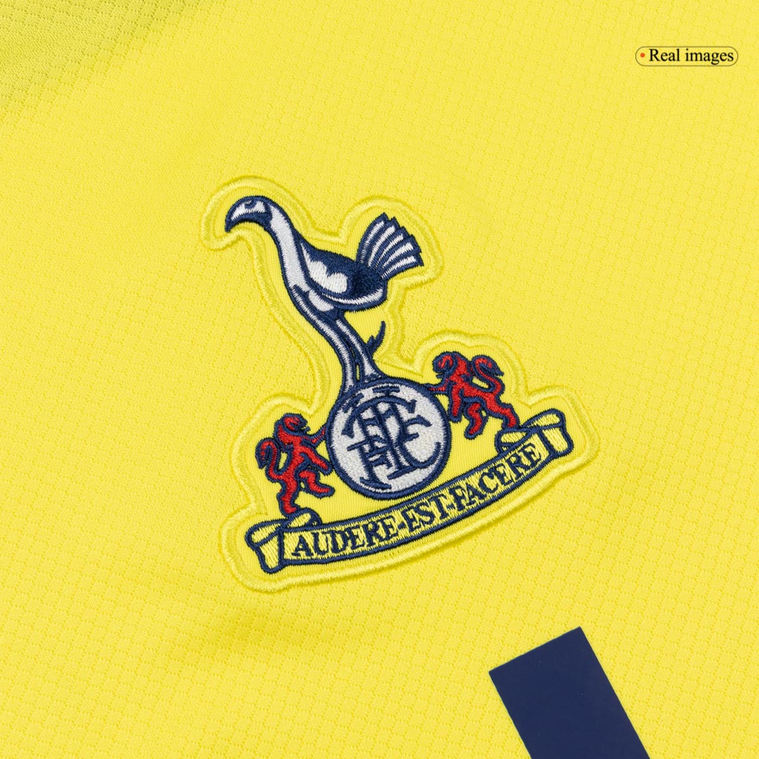 Tottenham Hotspur Mens Third Away Soccer Jersey 2025/26 Yellow