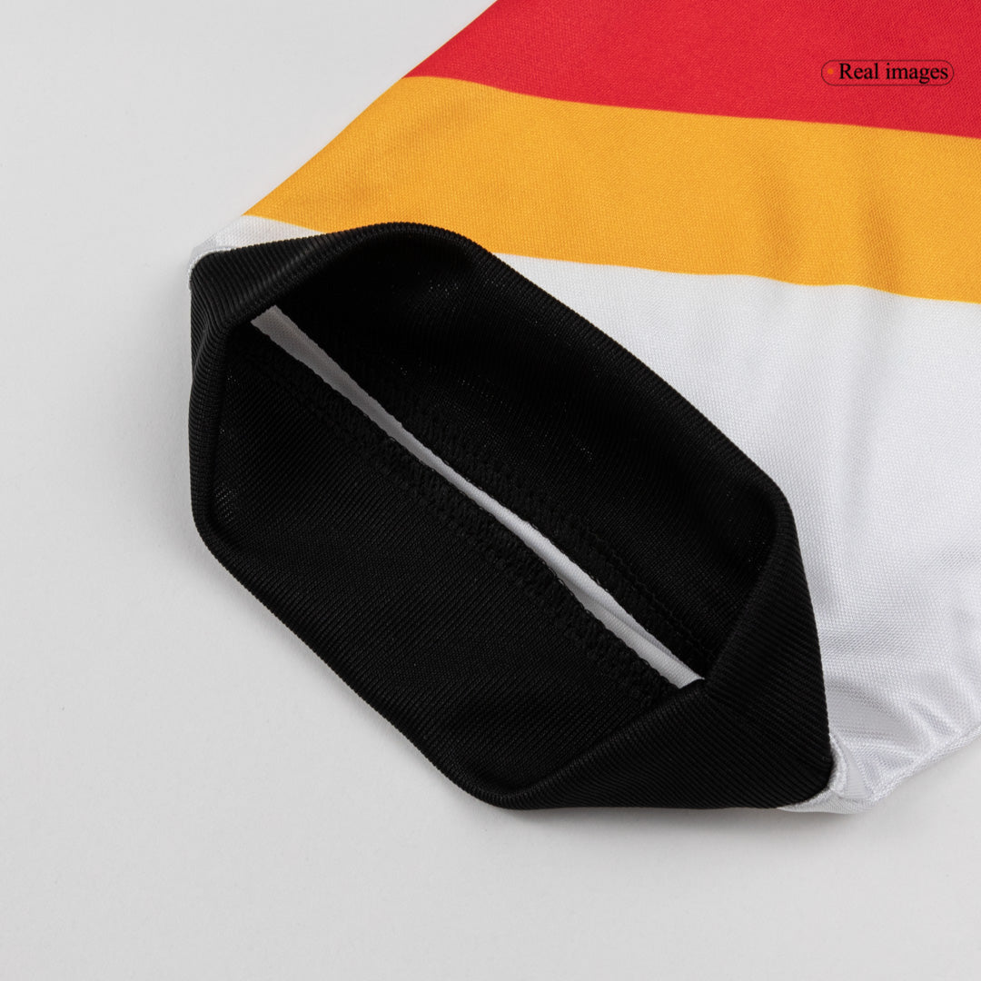 Retro Germany Mens Home Soccer Jersey 1992 White