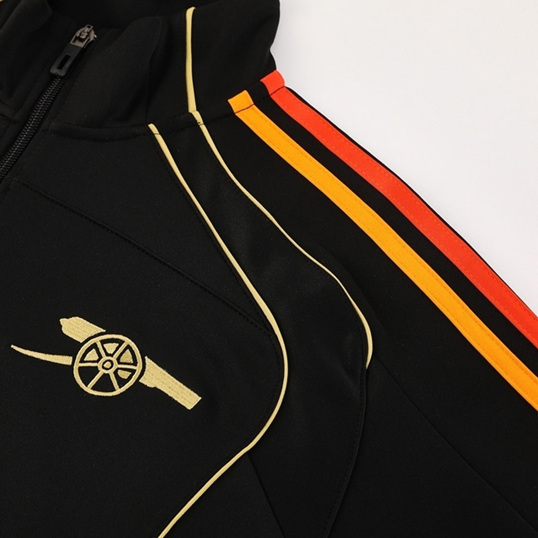 Arsenal Mens Training Tracksuit Kit 2025/26 Black