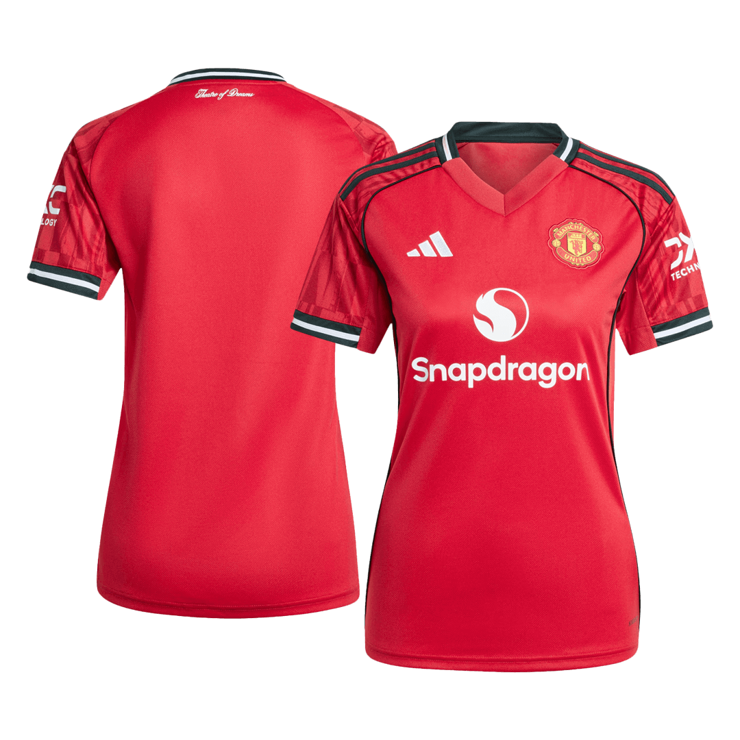Manchester United Womens Home Soccer Jersey 2025/26 Red