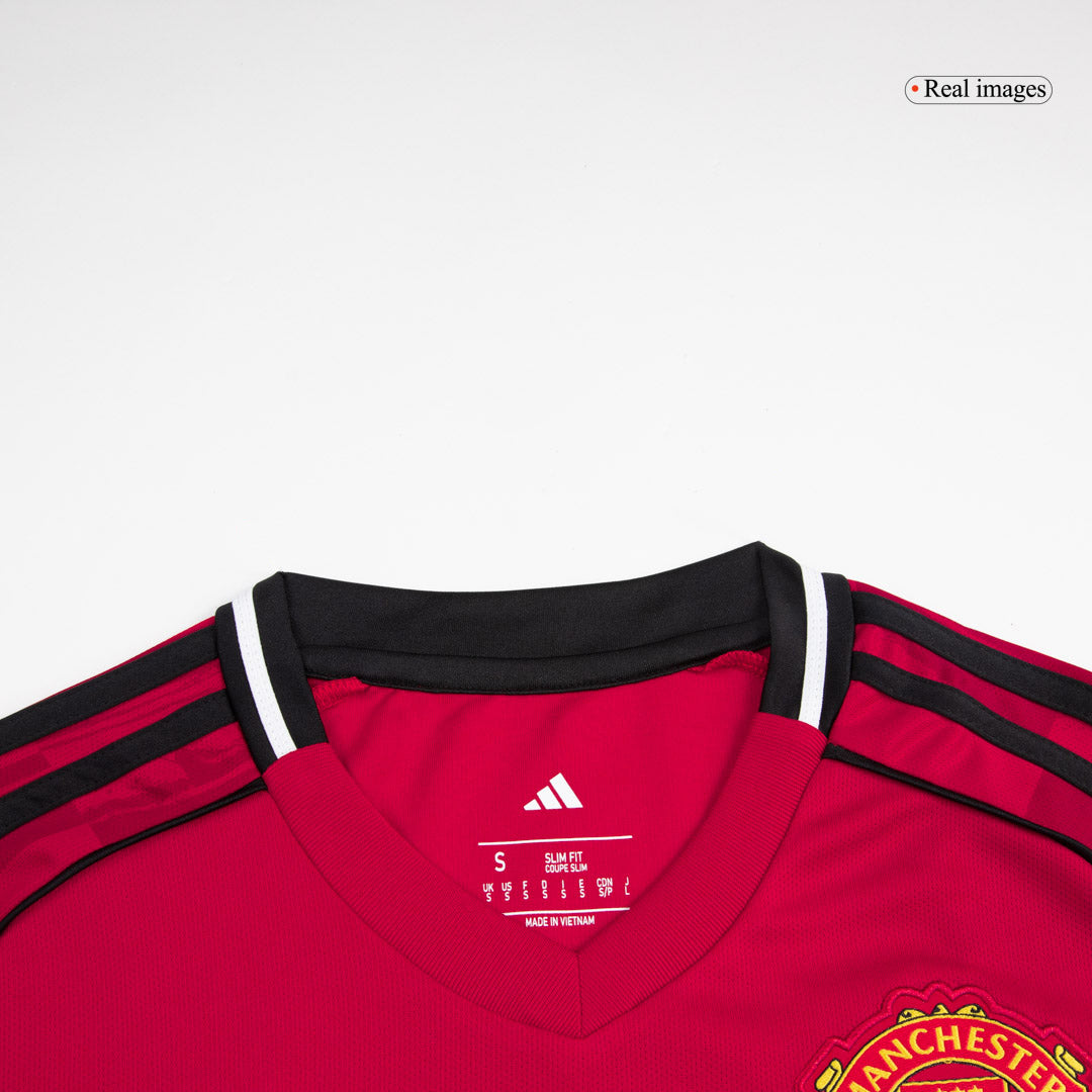 ŠEŠKO #30 Manchester United Mens Home Soccer Jersey 2025/26 Red [PREMIUM]