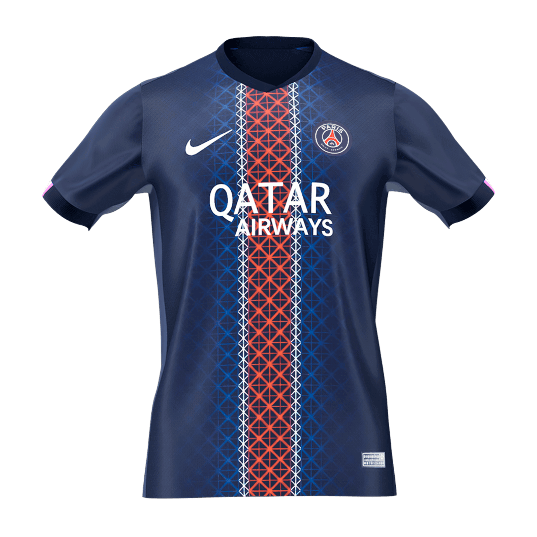 PSG Mens Home Soccer Jersey 2025/26 Navy [PREMIUM]