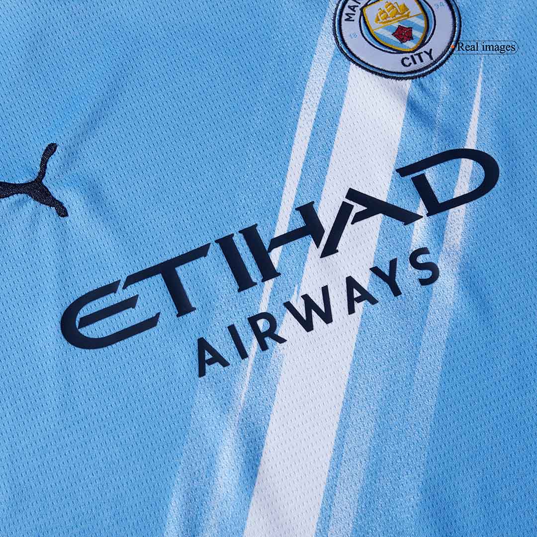 Manchester City Kids Home Soccer Kit 2025/26 Blue