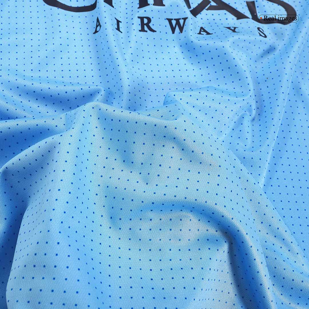 Retro Manchester City Mens Home Soccer Jersey 2011/12 Blue
