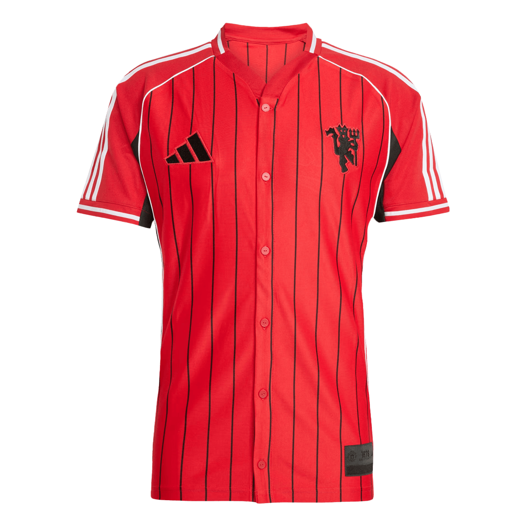 Manchester United Mens Soccer Jersey 2025/26 Red