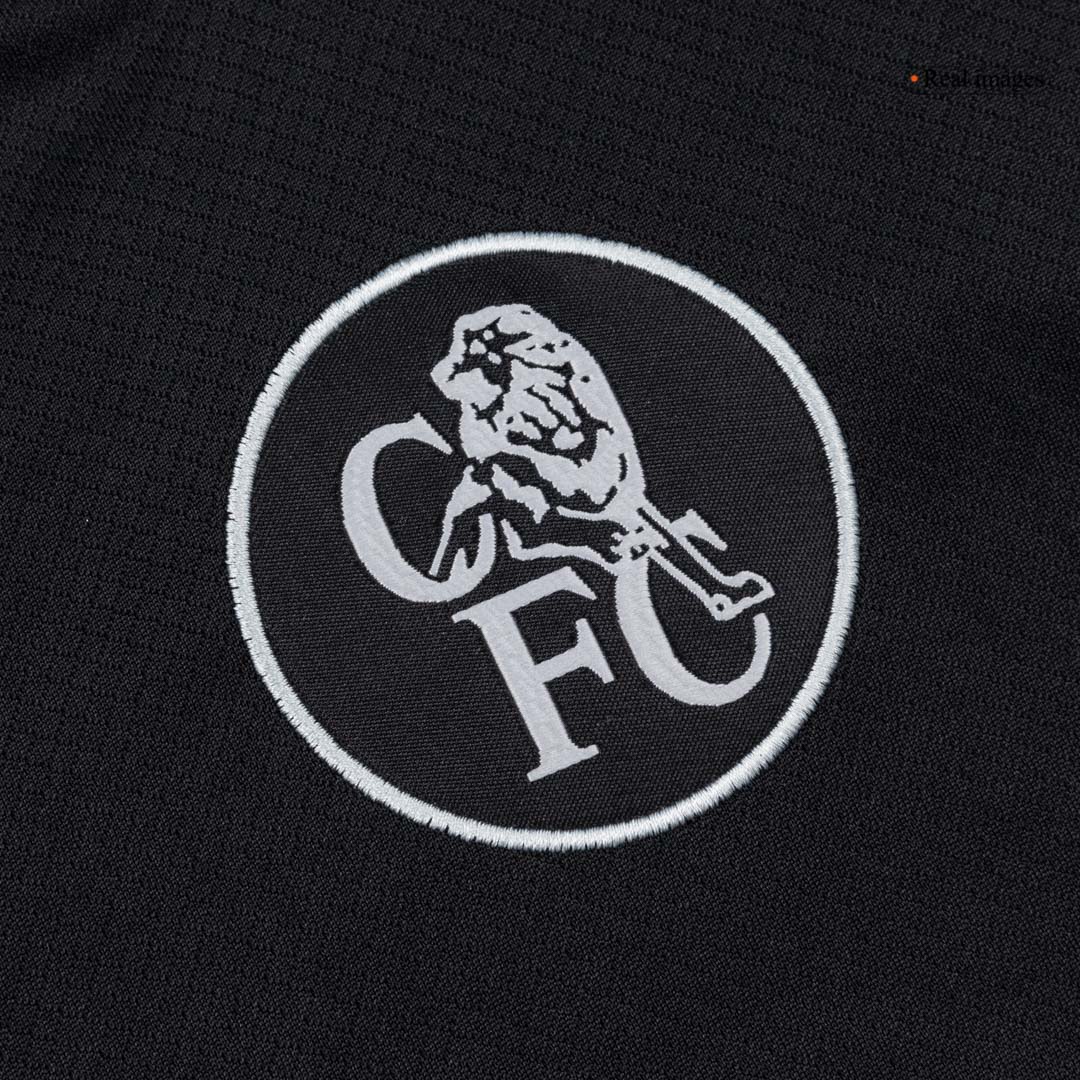Chelsea Mens Long Sleeve Soccer Jersey 2025/26 Black
