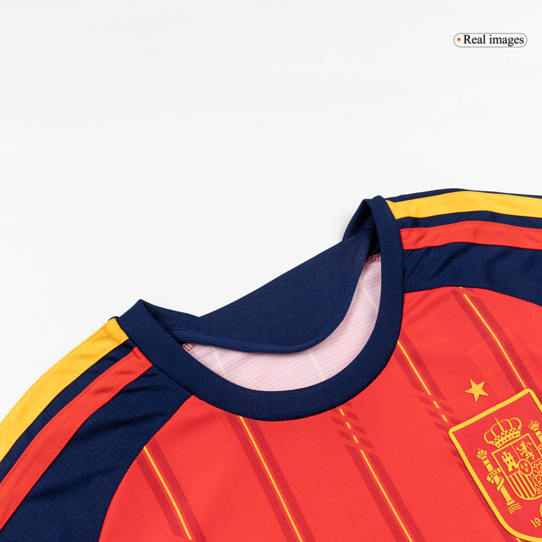 Spain Mens Home Soccer Kit World Cup 2026 Red [PREMIUM]