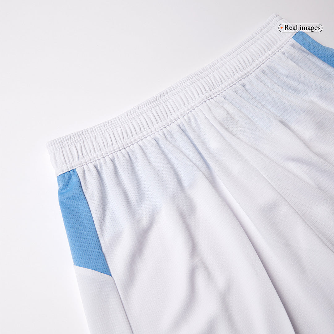 Manchester City Mens Home Soccer Shorts 2025/26 White
