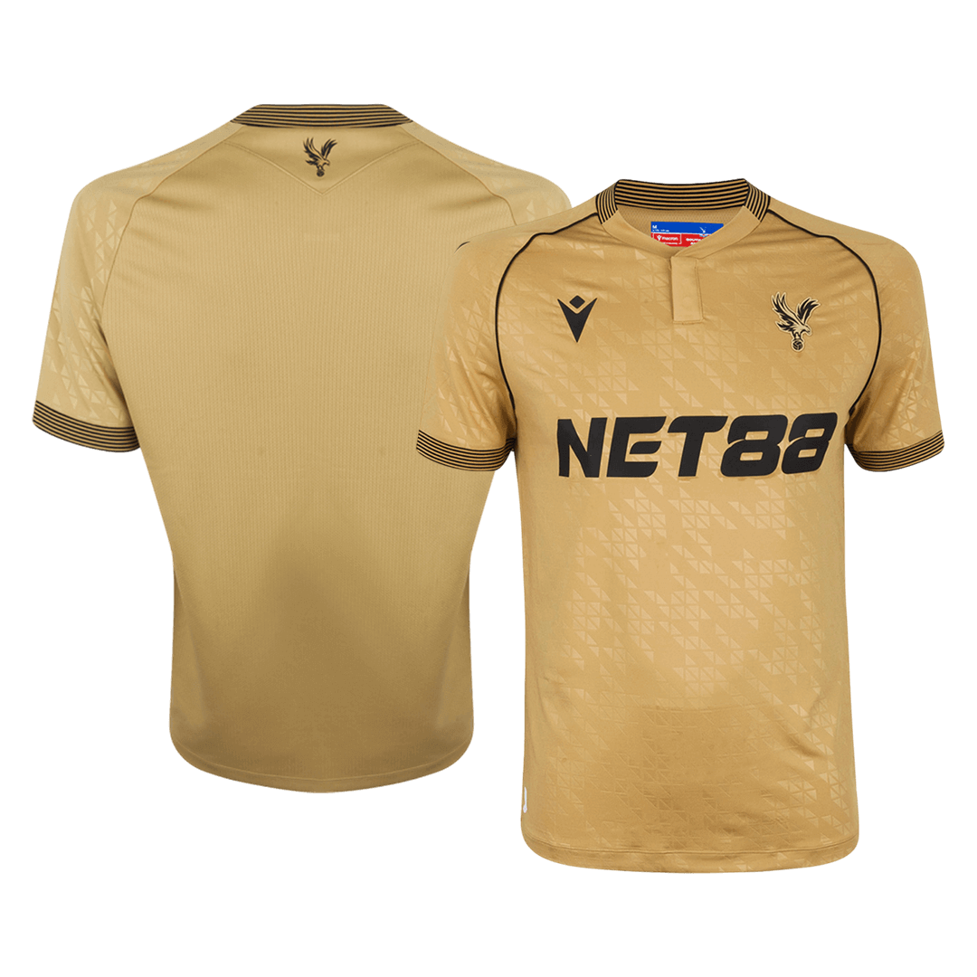 Crystal Palace Mens Away Soccer Jersey 2025/26 Yellow