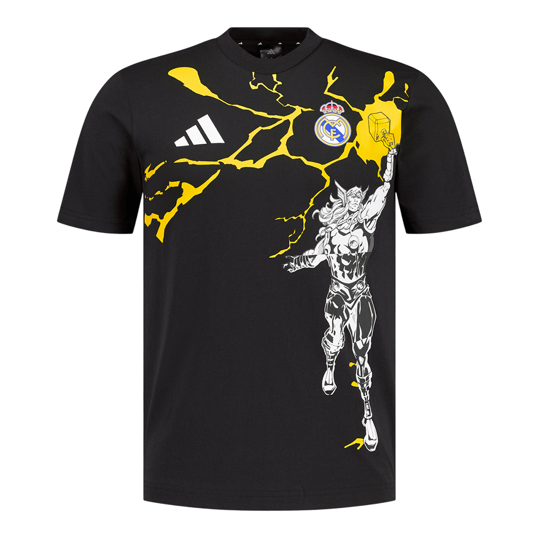 Real Madrid Mens Soccer Jersey 2025/26 Black