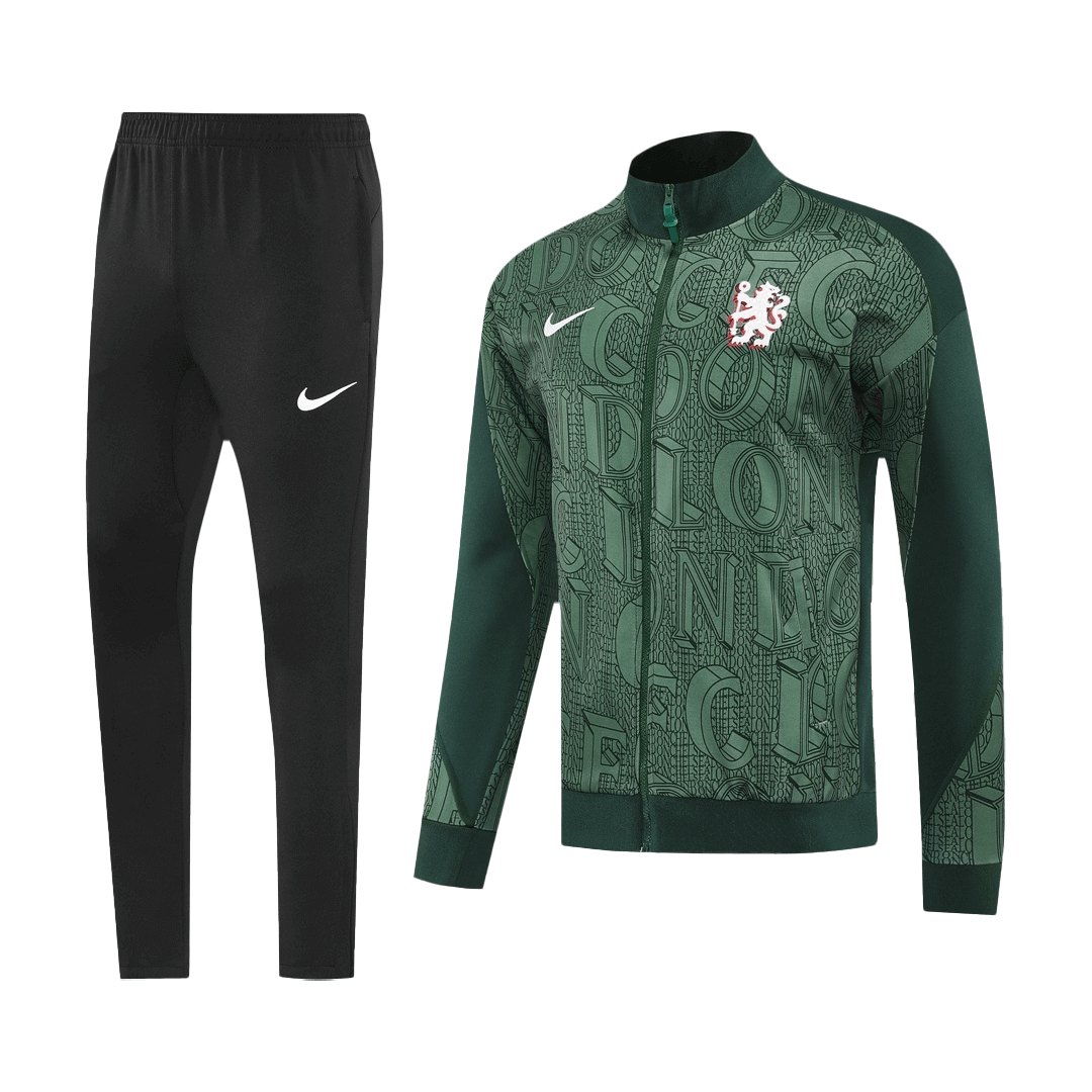 Chelsea Mens Training Tracksuit Kit 2025/26 Green