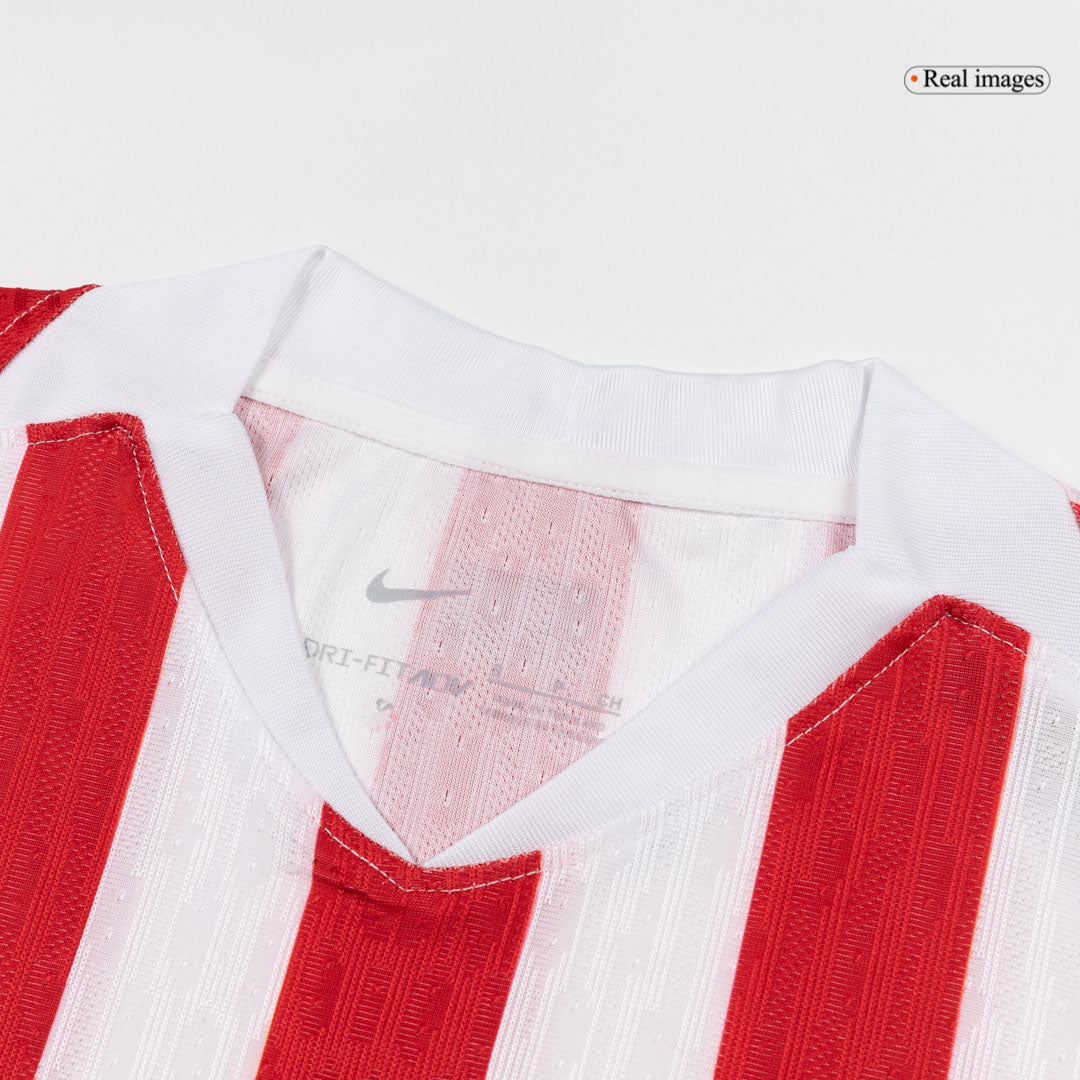 Atletico Madrid Mens Home Soccer Jersey 2025/26 Red&White - Player Version