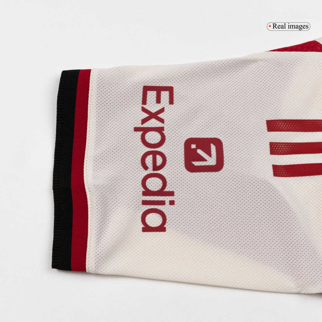 ISAK ##9 Liverpool Mens Away Soccer Jersey 2025/26 White - Player Version
