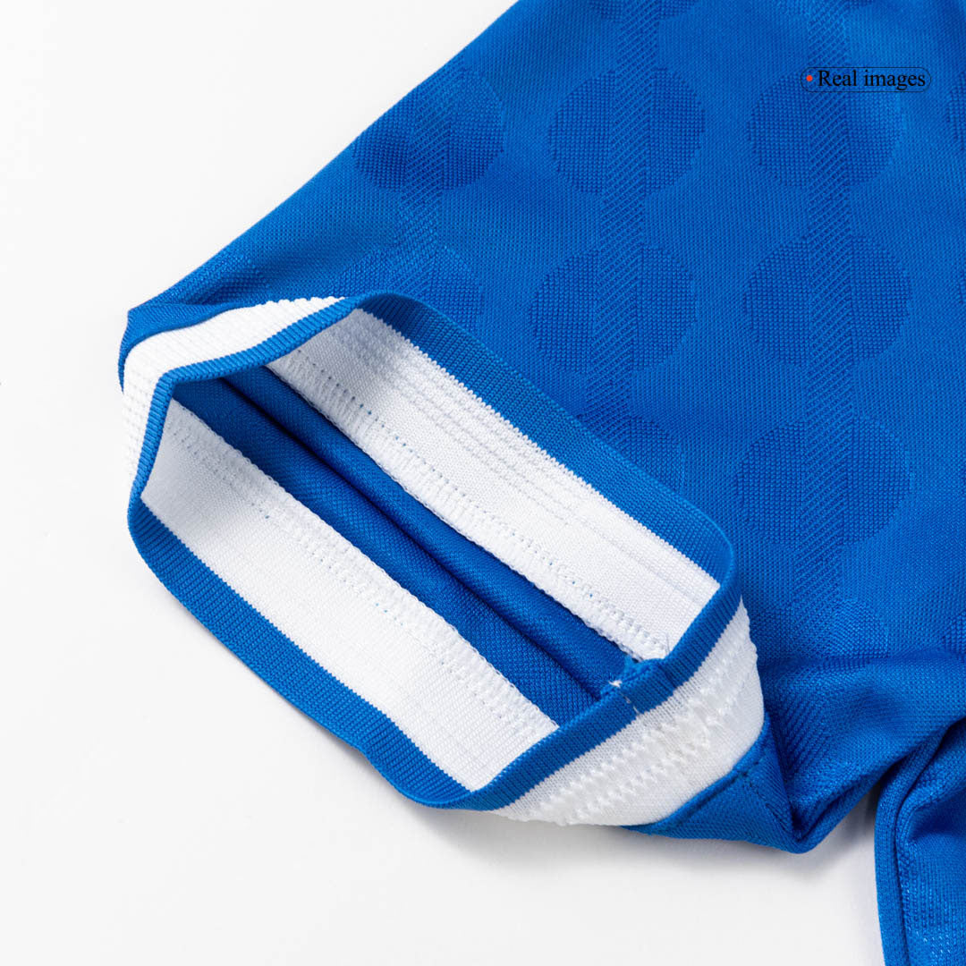 TCHOUAMENI #14 Real Madrid Mens Third Away Soccer Jersey 2025/26 Blue - Player Version