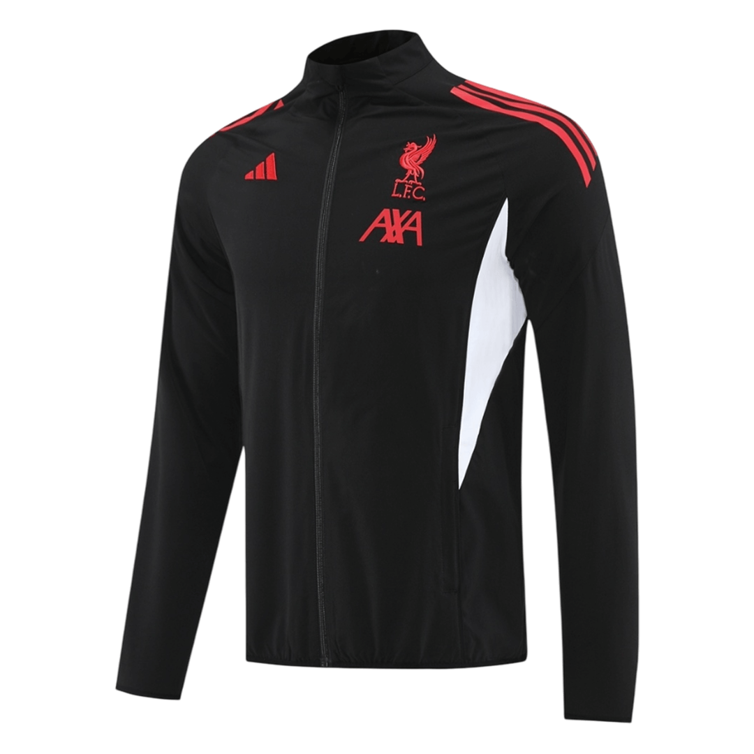 Liverpool Mens Windbreaker Jacket 2025/26 Black