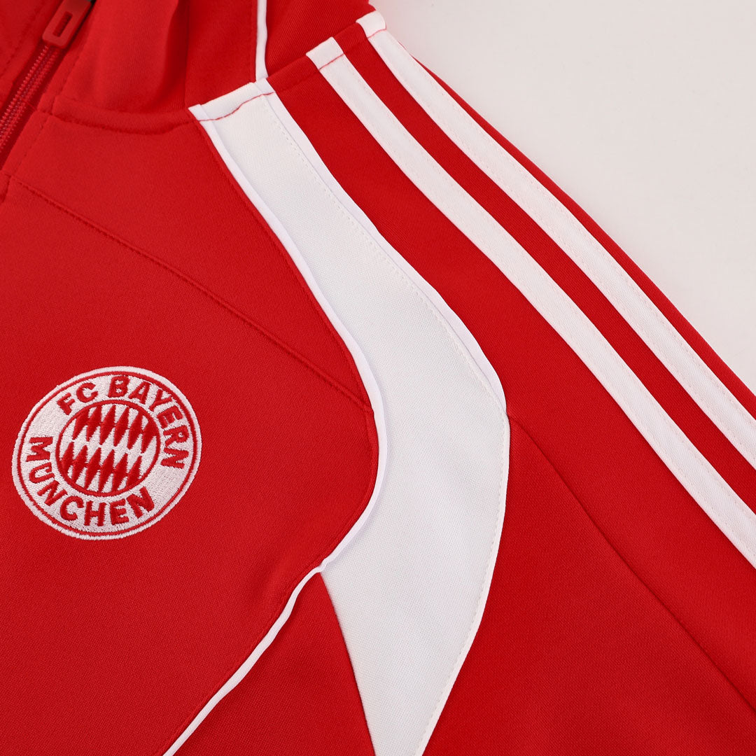Bayern Munich Mens Training Jacket 2025/26 Red