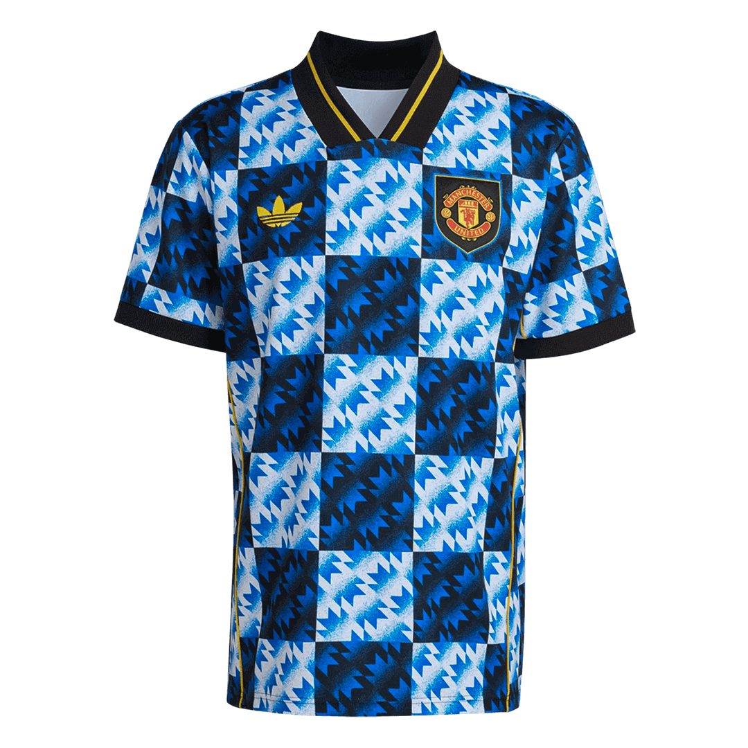 Manchester United Mens Soccer Jersey 2025/26 Blue