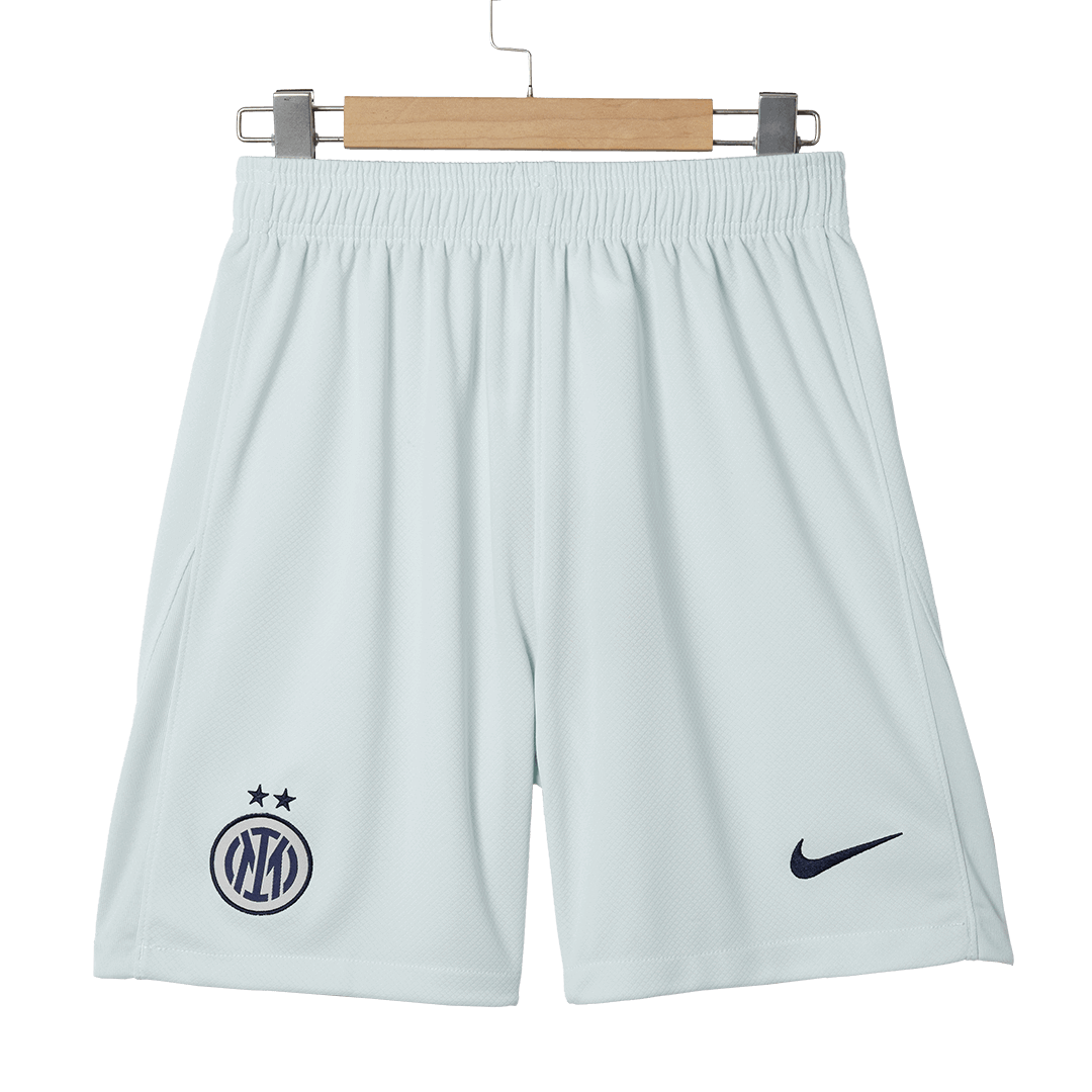 Inter Milan Mens Away Soccer Shorts 2025/26 White