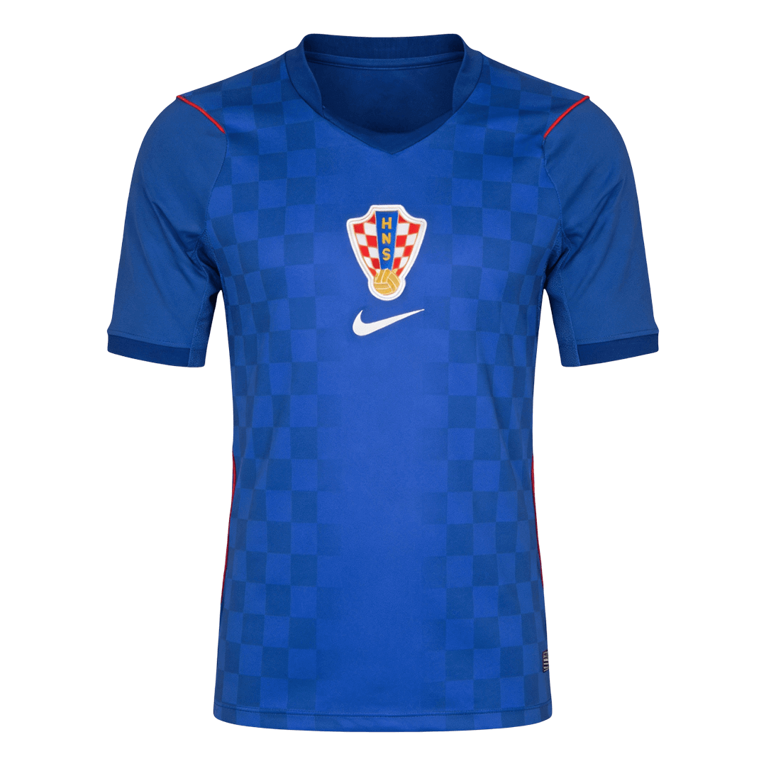Croatia Mens Away Soccer Jersey World Cup 2026 Blue