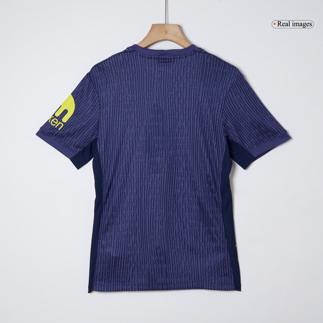 Atletico Madrid Mens Away Soccer Jersey 2025/26 Navy - Player Version