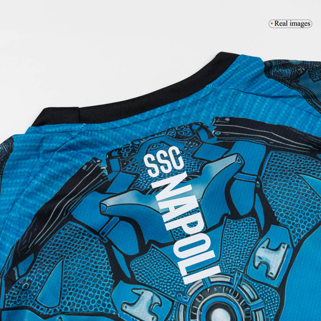 Napoli Mens Pre-Match Soccer Jersey 2025/26 Blue