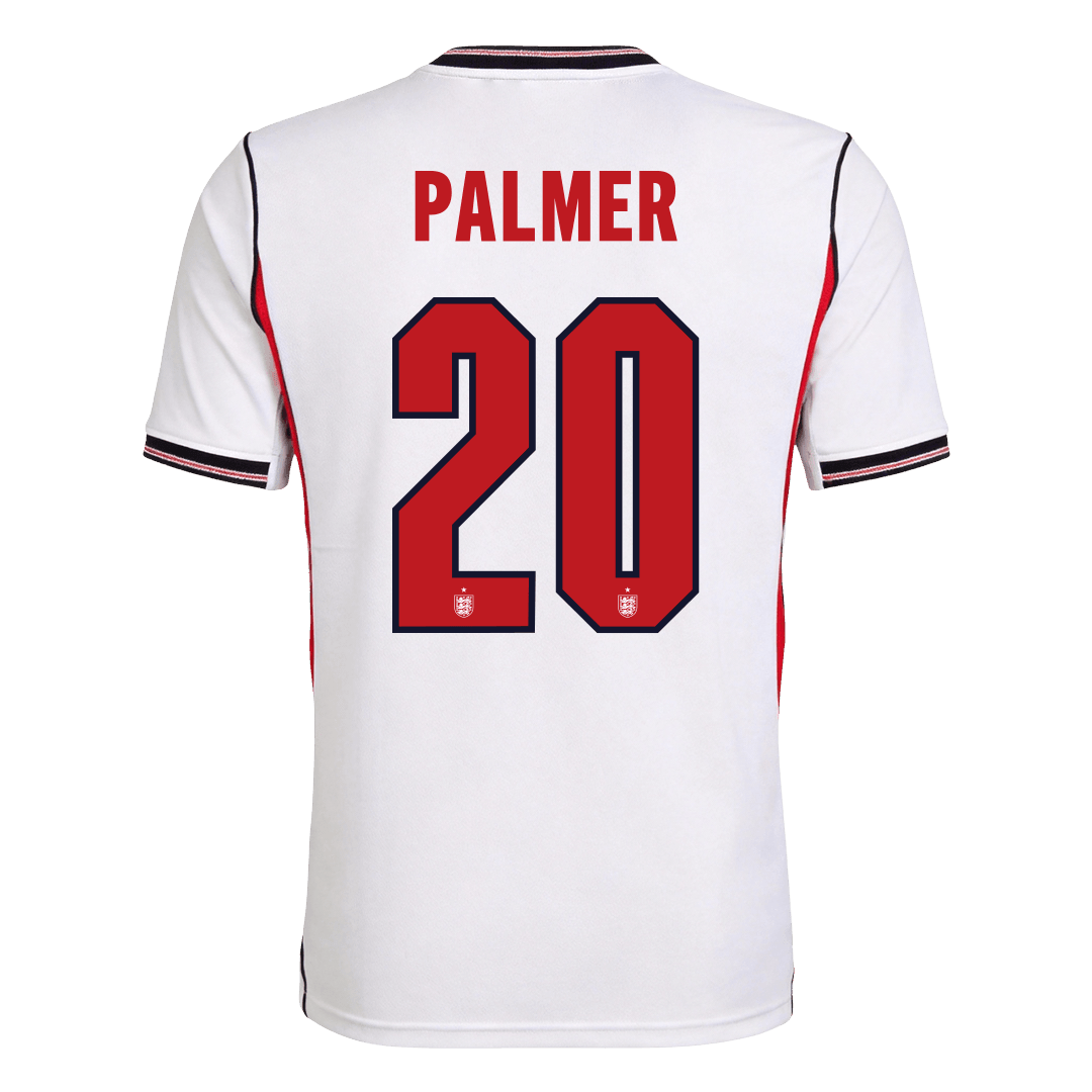PALMER #20 England Mens Home Soccer Jersey World Cup 2026 White
