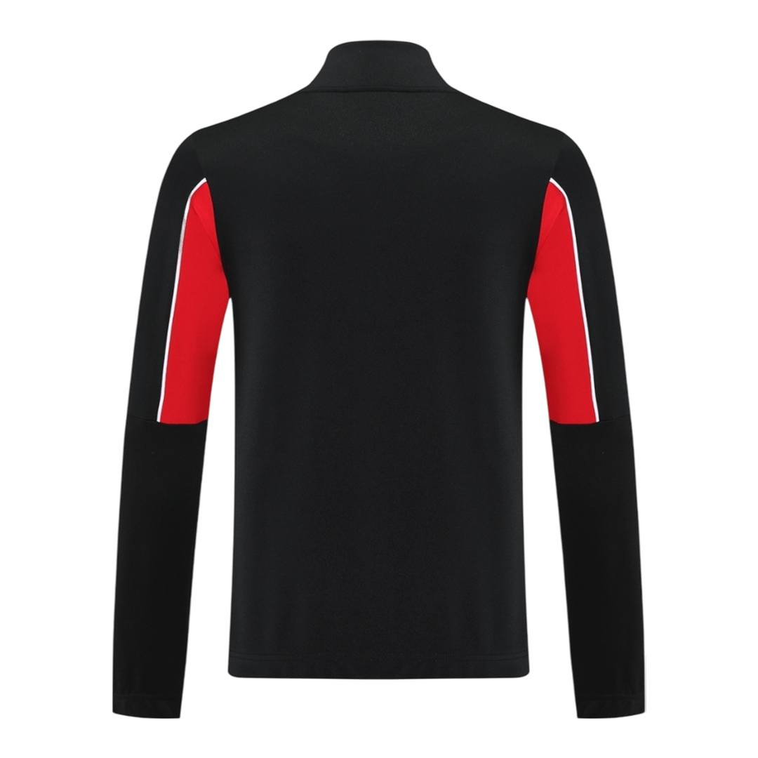 AC Milan Mens Training Tracksuit Kit 2025/26 Black