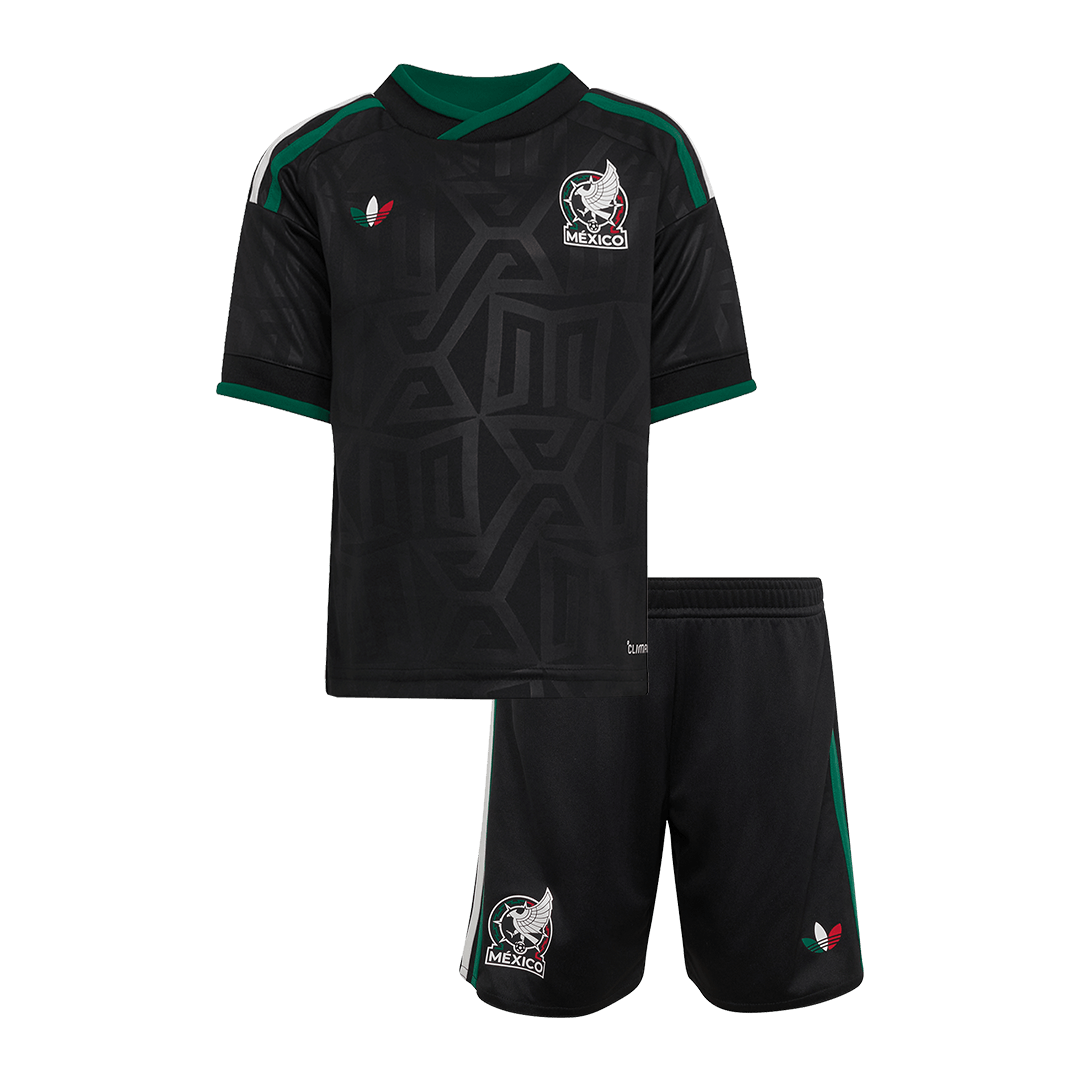 Mexico Kids Third Soccer Kit World Cup 2026 Black