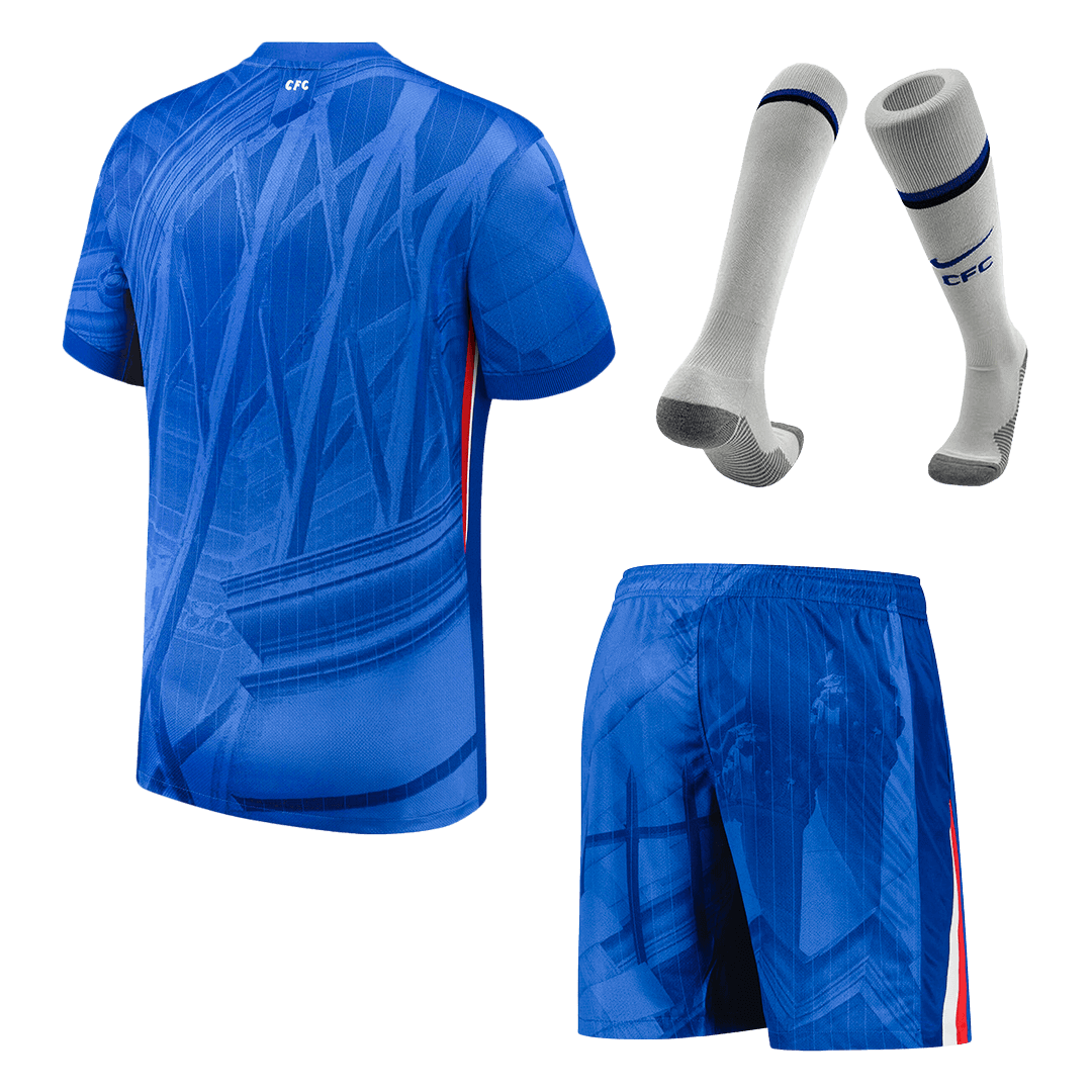 Chelsea Mens Home Soccer Full Set 2025/26 Blue [PREMIUM]