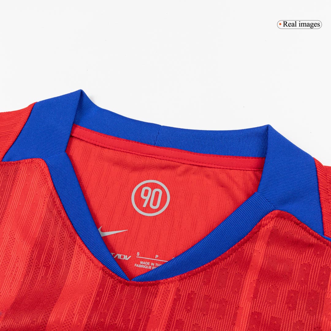 HAKIMI #2 PSG Mens Third Away Soccer Jersey 2025/26 Red - Player Version