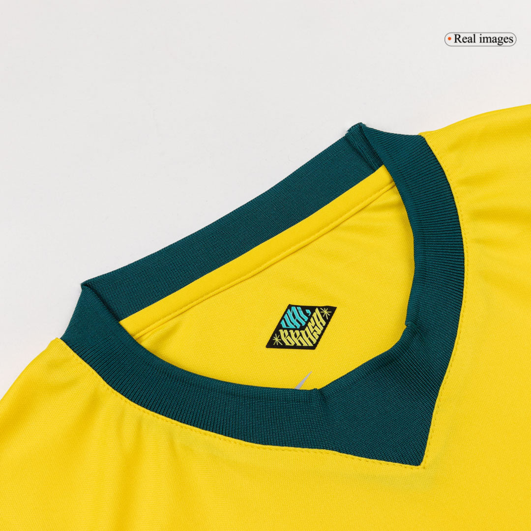 Brazil Mens Home Soccer Jersey World Cup 2026 Yellow [PREMIUM]