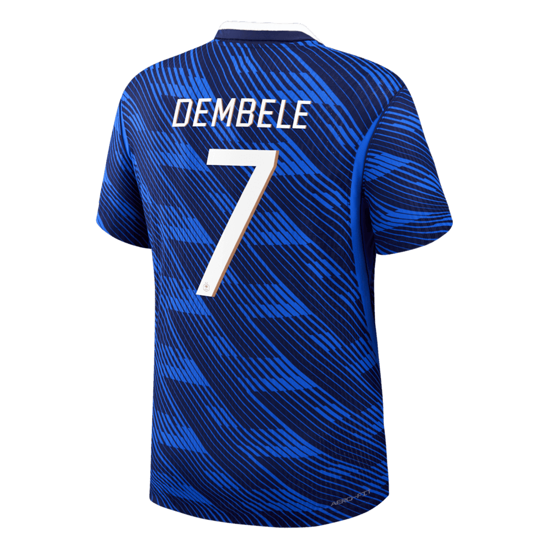 DEMBELE #7 France Mens Home Soccer Jersey World Cup 2026 Blue - Player Version