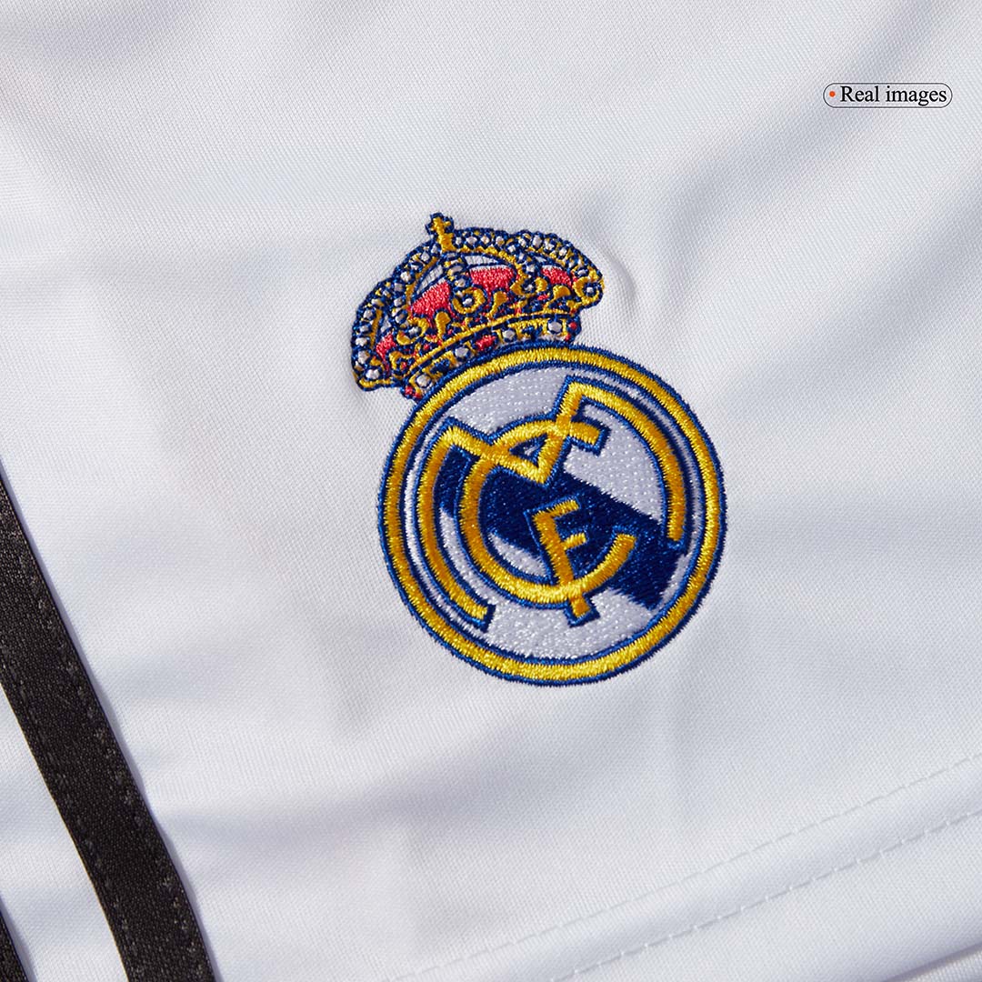 Real Madrid Mens Home Soccer Shorts 2025/26 White