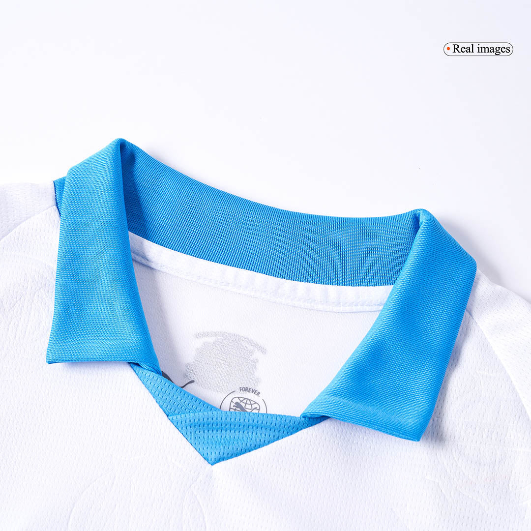 Marseille Kids Home Soccer Kit 2025/26 White