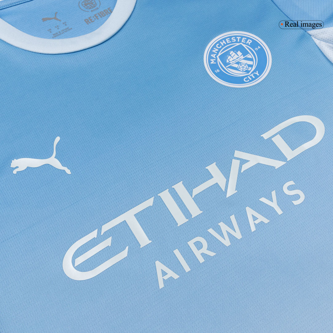 Manchester City Mens Home Soccer Jersey 2026/27 Blue