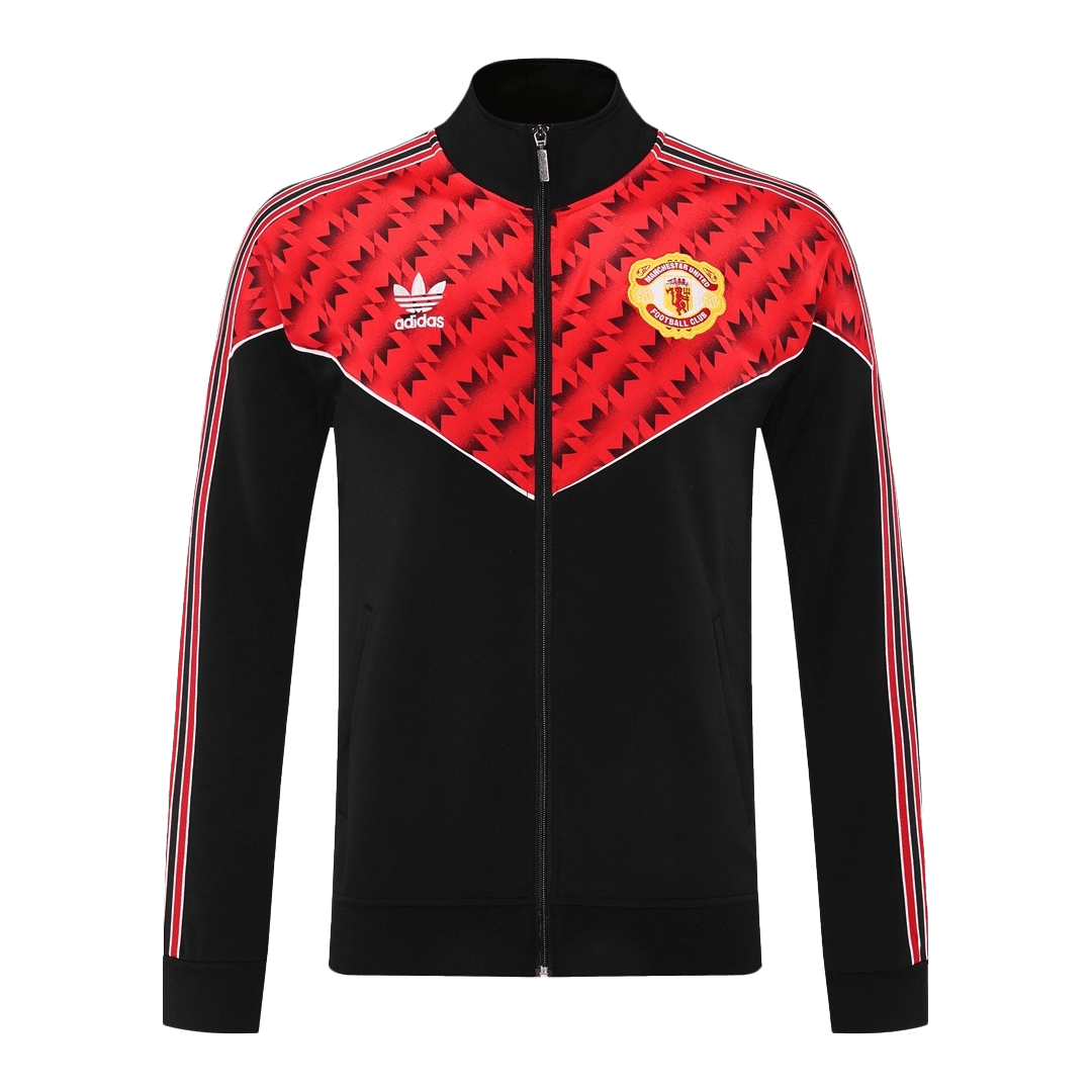 Manchester United Mens Training Jacket 2025/26 Red&Black