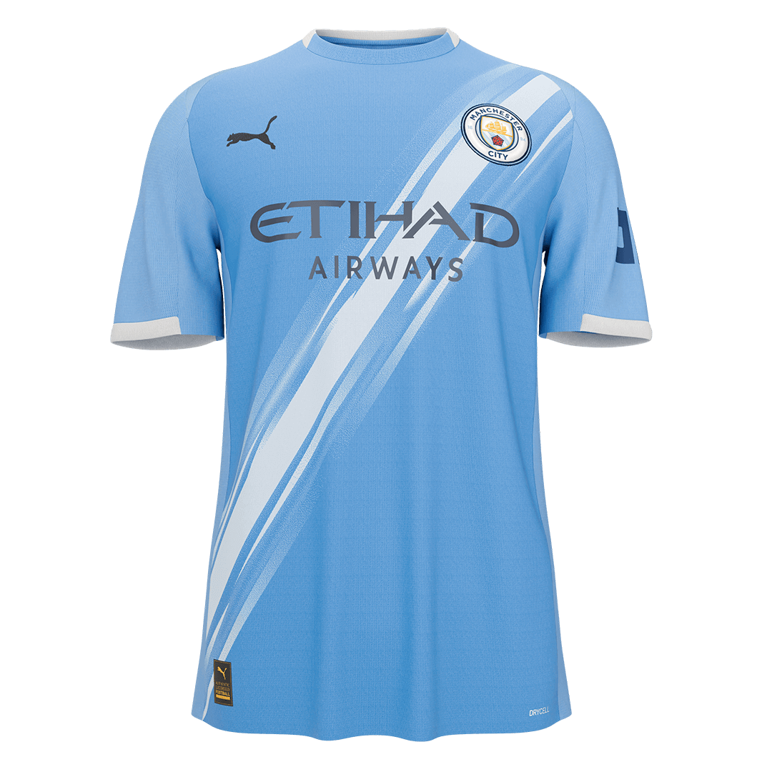 Manchester City Mens Home Soccer Jersey 2025/26 Blue [PREMIUM]