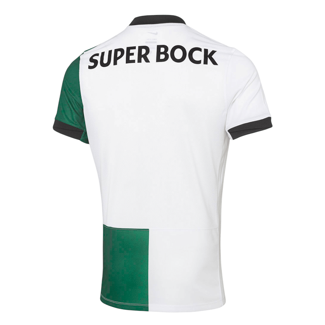 Sporting CP Mens Soccer Jersey 2025/26 White&Green