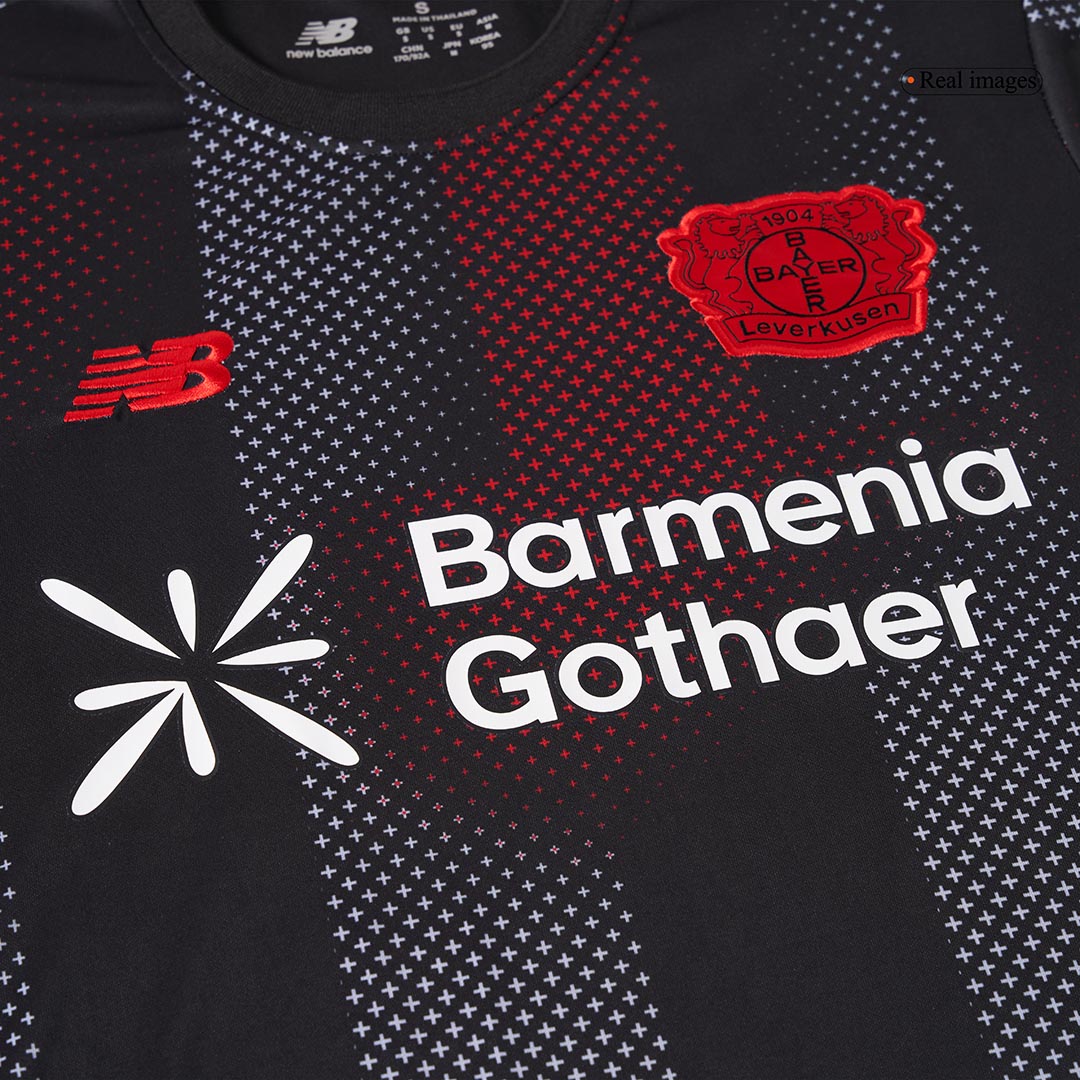 Bayer 04 Leverkusen Mens Home Soccer Jersey 2025/26 Black