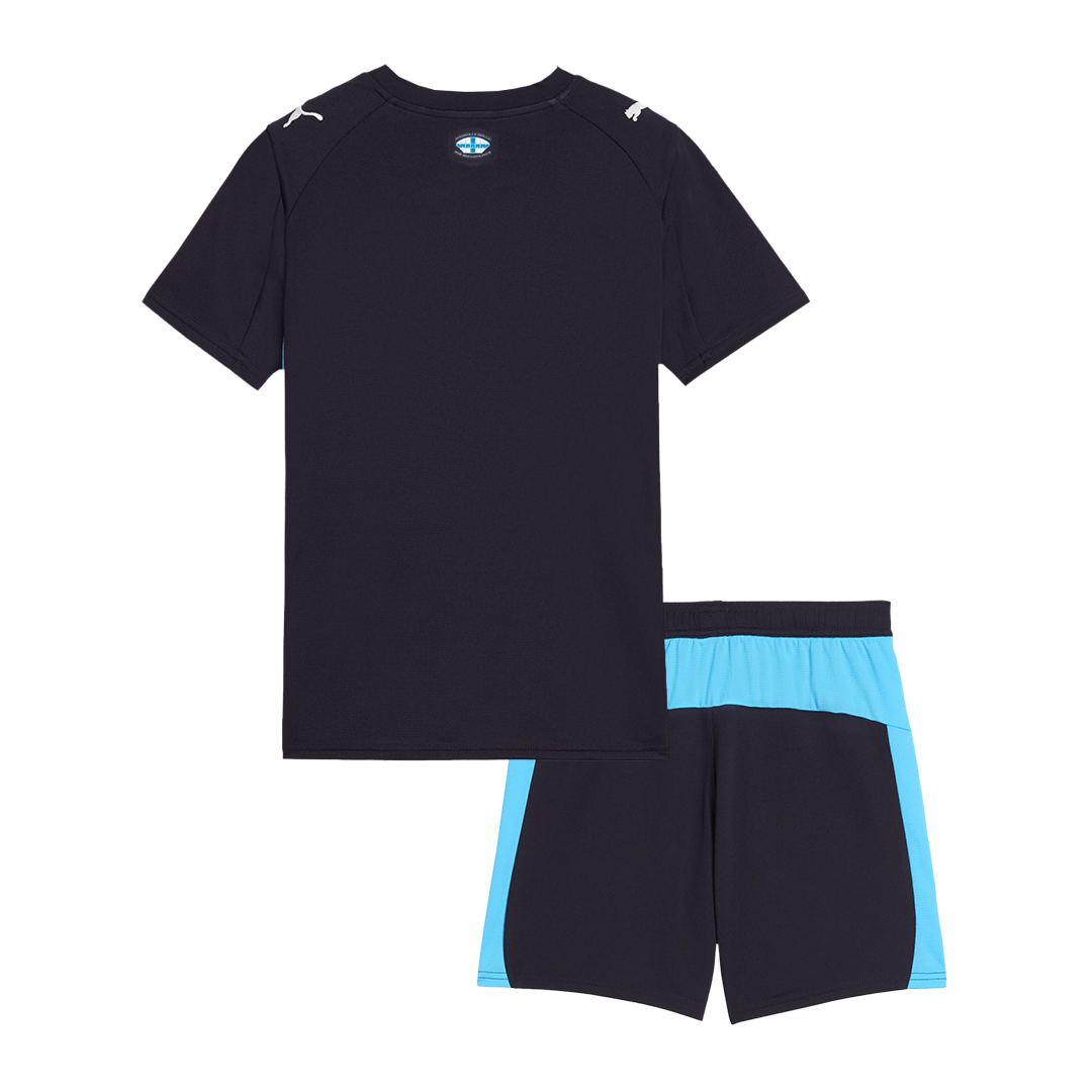 Marseille Kids Away Soccer Kit 2025/26 Navy