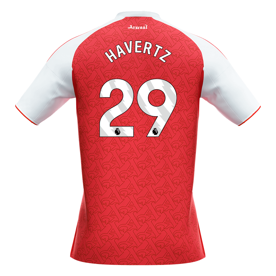 HAVERTZ #29 Arsenal Mens Home Soccer Jersey 2025/26 Red [PREMIUM]