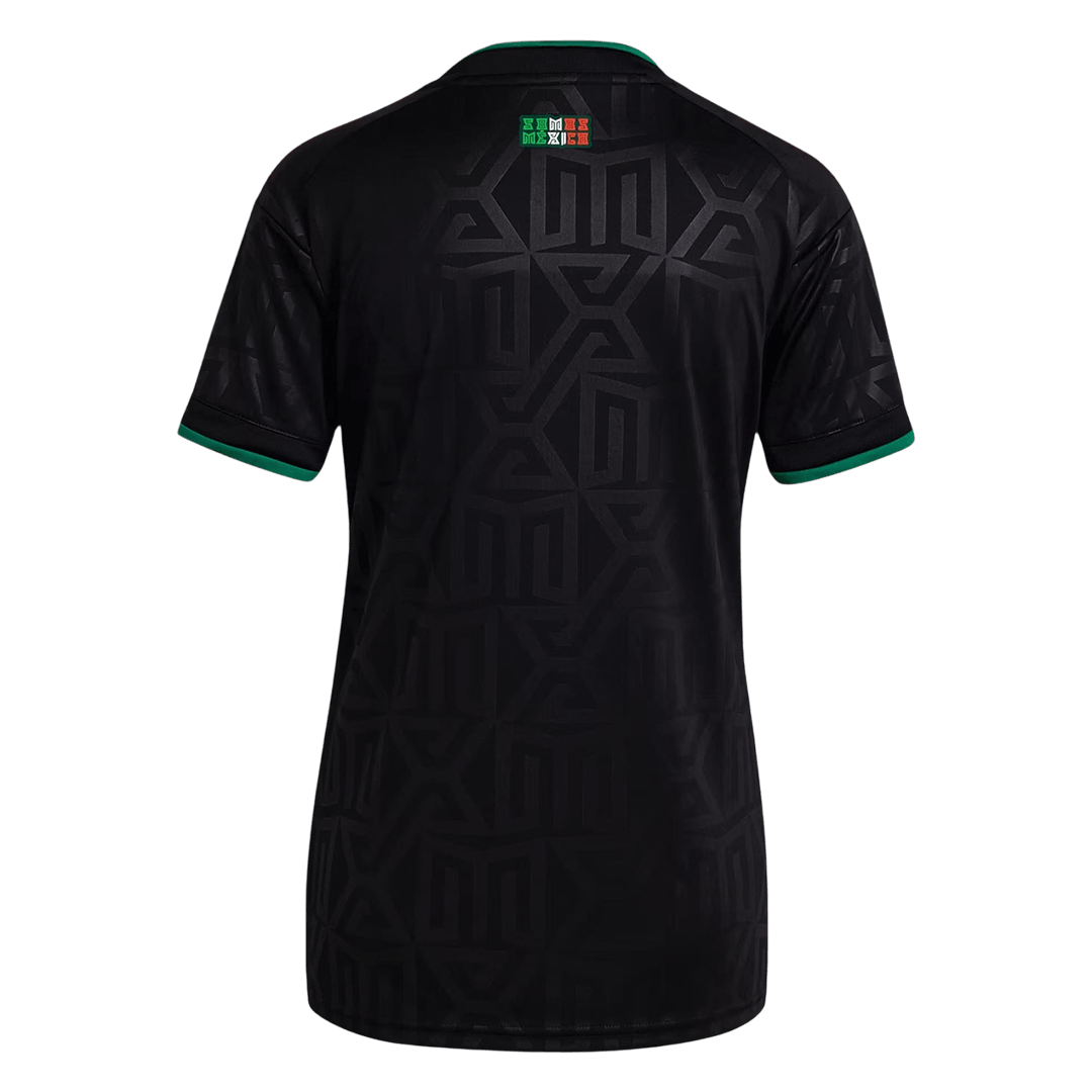 Mexico Womens Away Soccer Jersey World Cup 2026 Black
