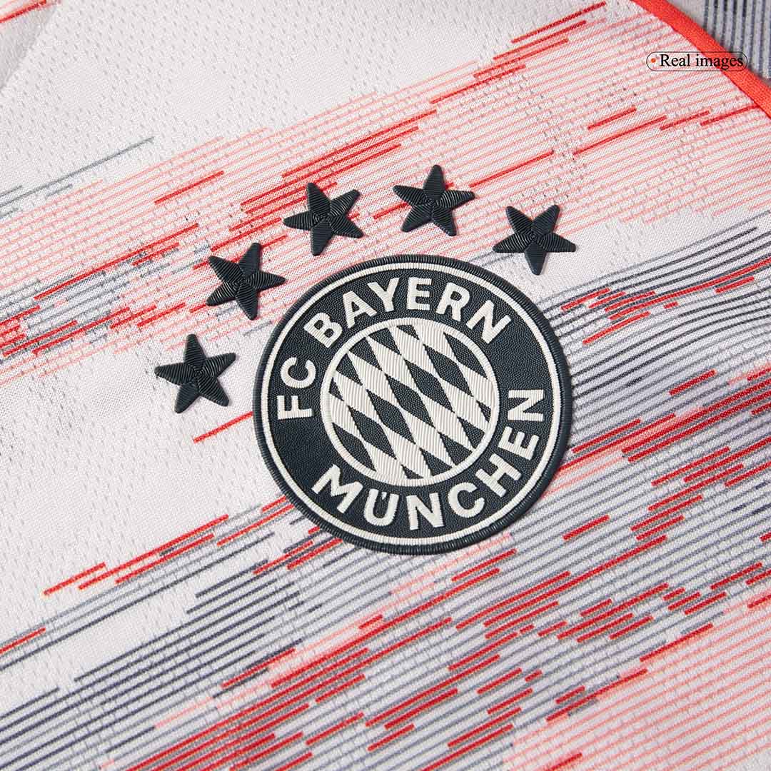 KANE #9 Bayern Munich Mens Away Soccer Jersey 2025/26 White - Player Version