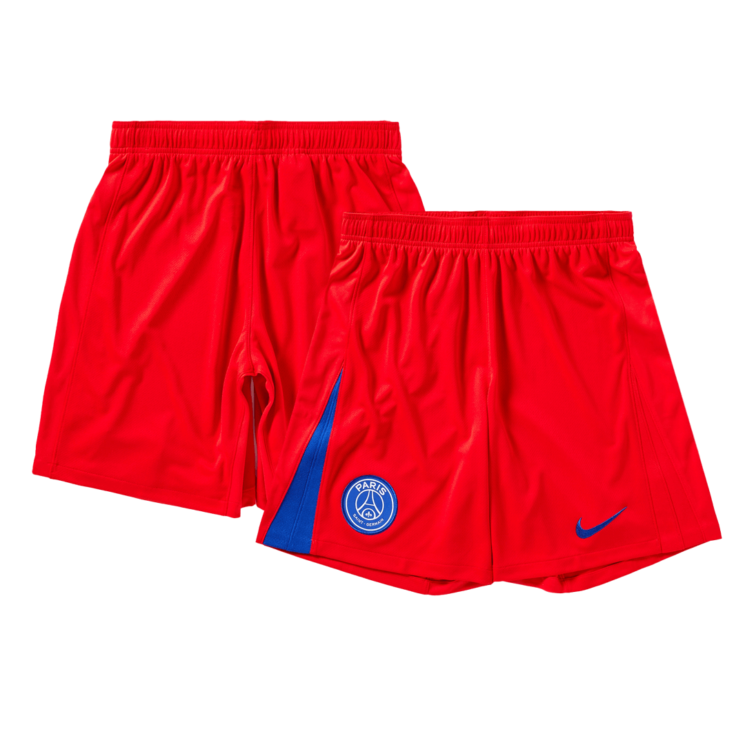 PSG Mens Third Away Soccer Full Set 2025/26 Red
