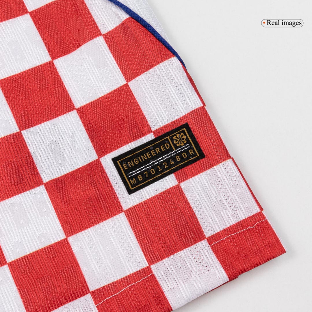 MODRIĆ #10 Croatia Mens Home Soccer Jersey World Cup 2026 Red&White - Player Version