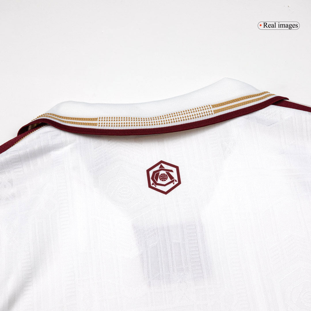 Arsenal Mens Third Away Soccer Jersey 2025/26 White - Player Version