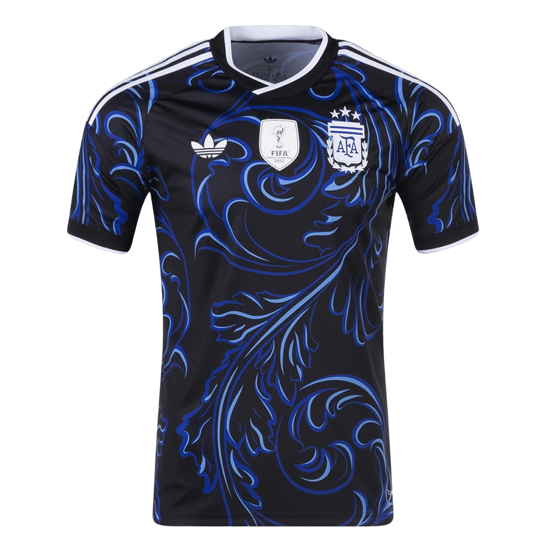 Argentina Mens Away Soccer Kit World Cup 2026 Black