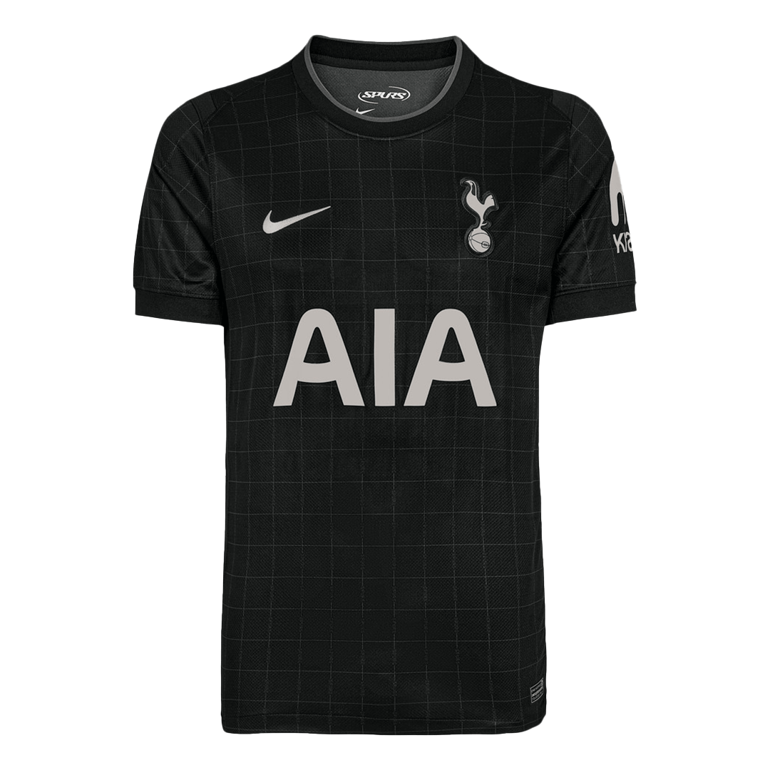 Tottenham Hotspur Mens Away Soccer Jersey 2025/26 Black