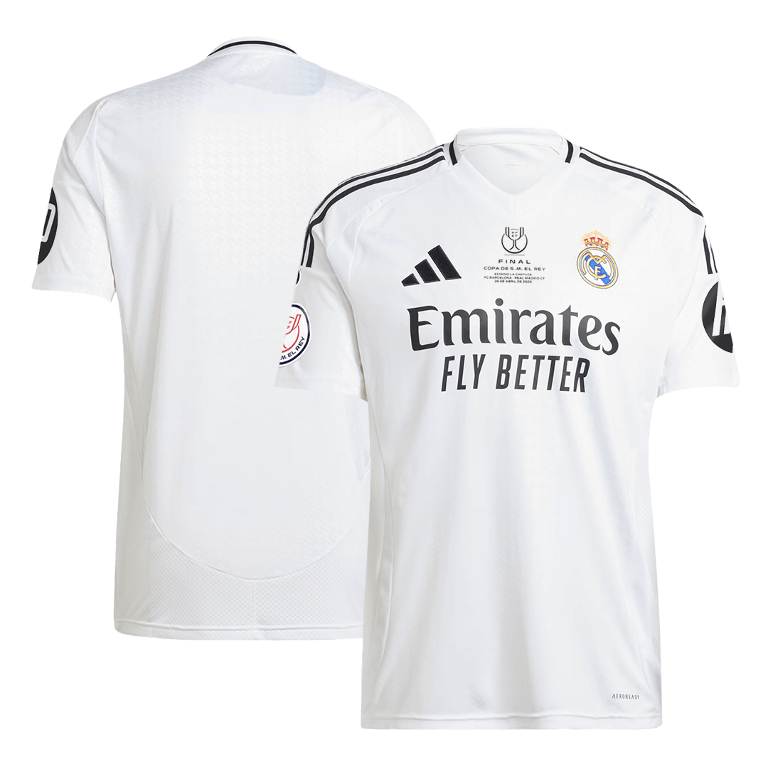 Real Madrid Mens Home Soccer Jersey 2024/25 White